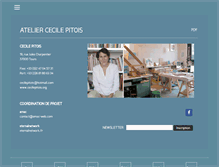Tablet Screenshot of cecilepitois.org